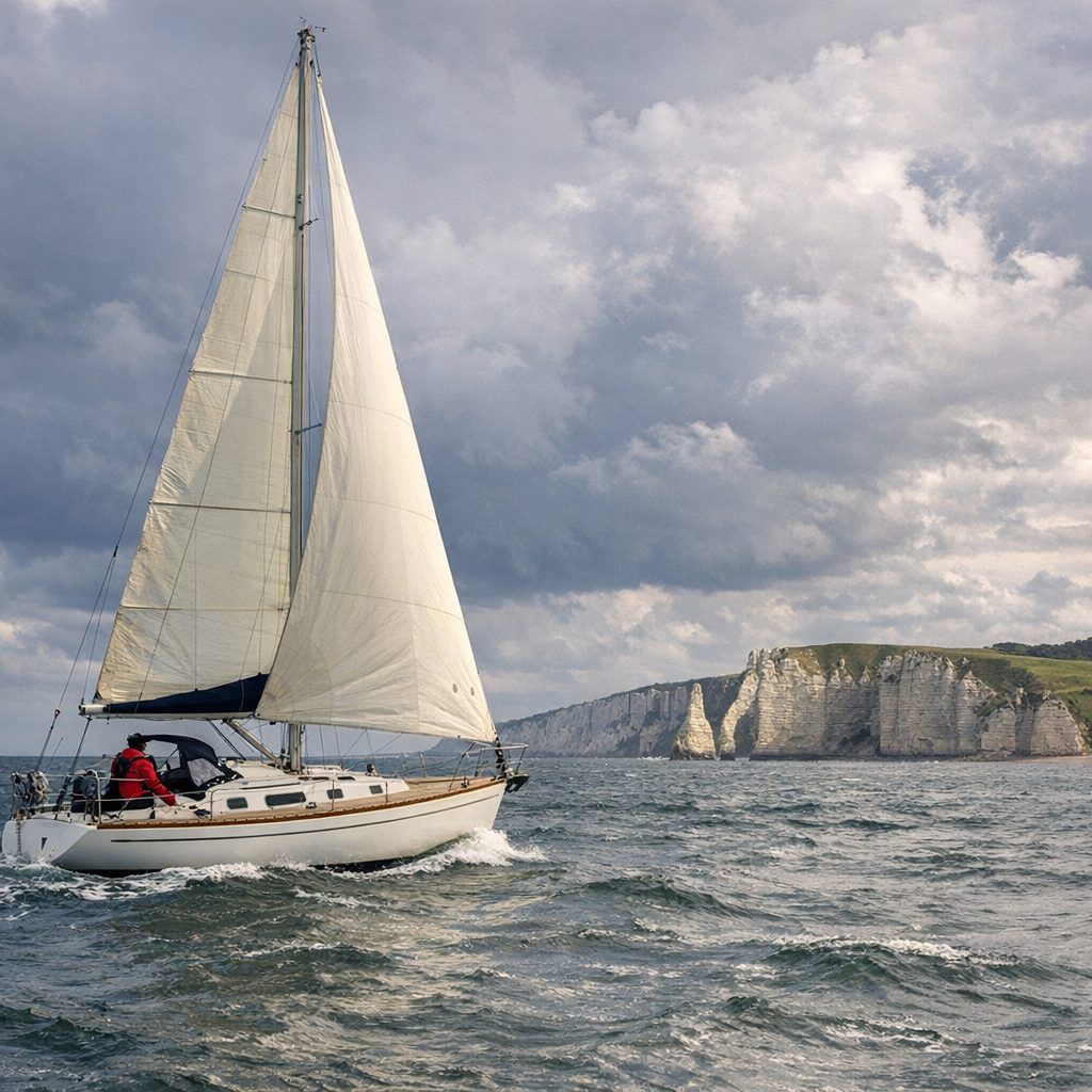 Climat maritime normand : préparer sa navigation