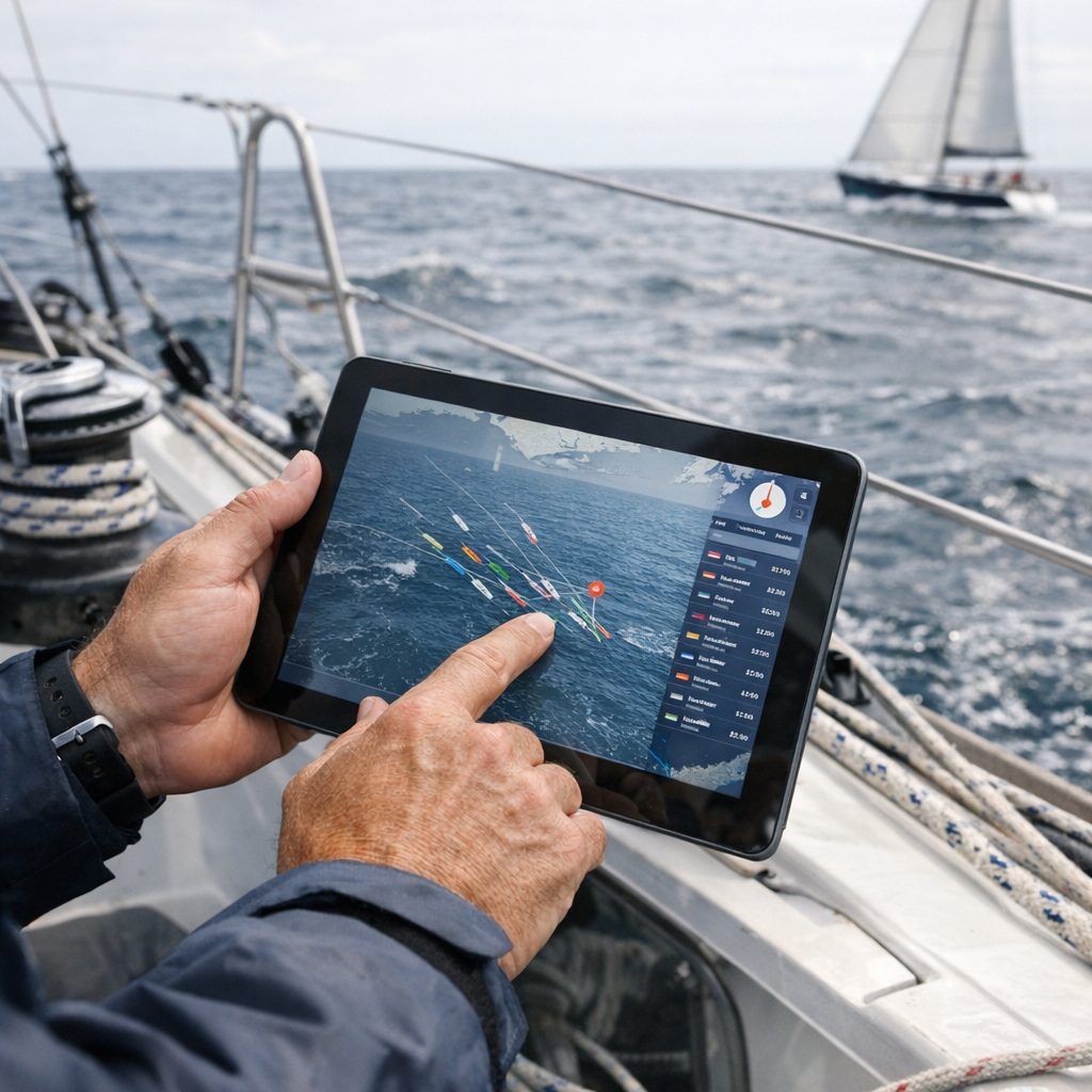 Live tracker de course au large : lire sans jargon