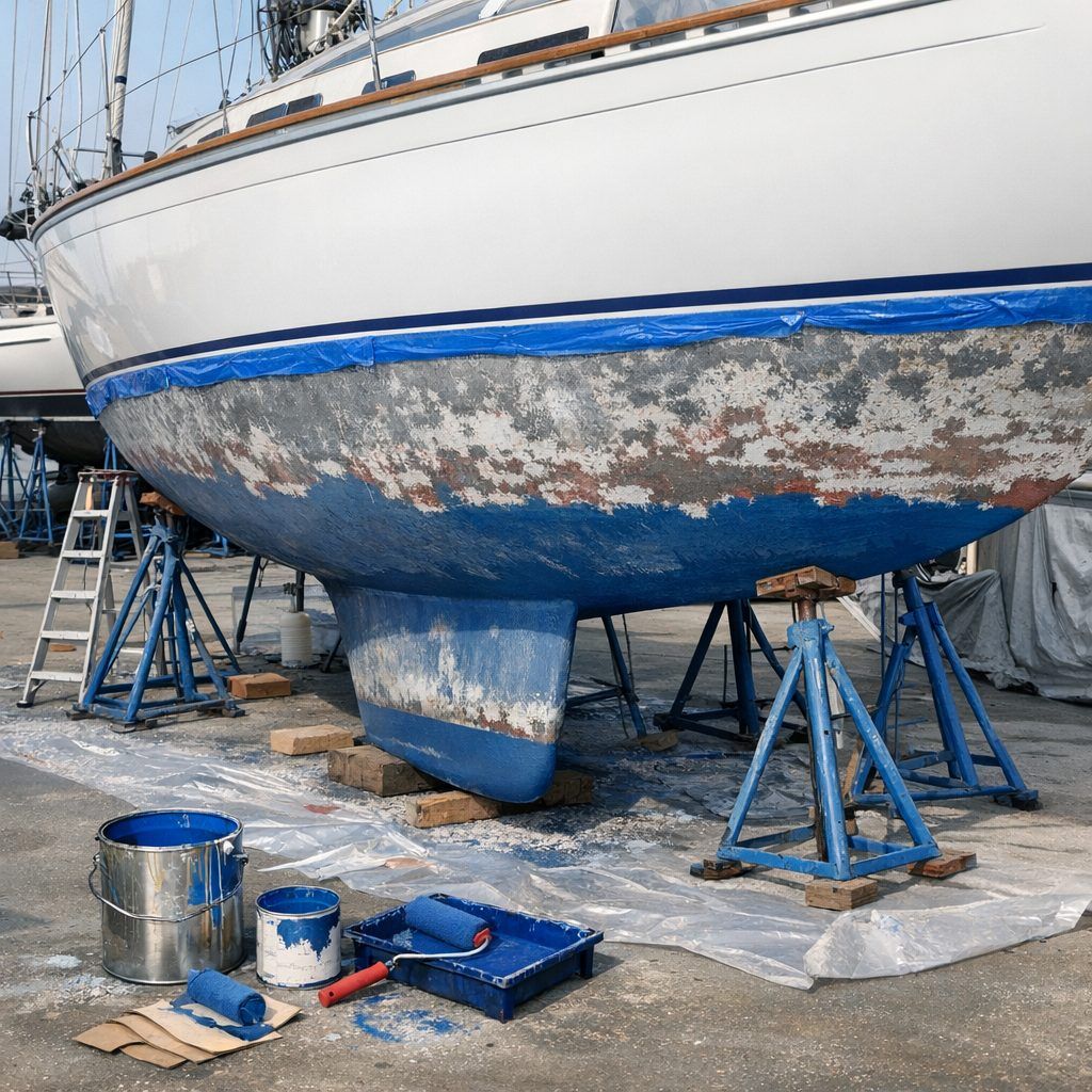 Antifouling : méthode pratique avant la remise à l’eau