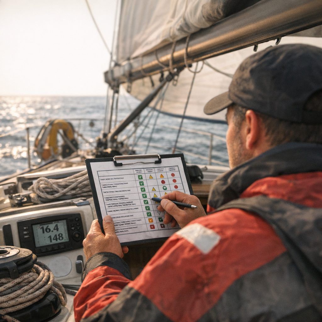 Avant d’empanner : la grille de décision sécurité du skipper