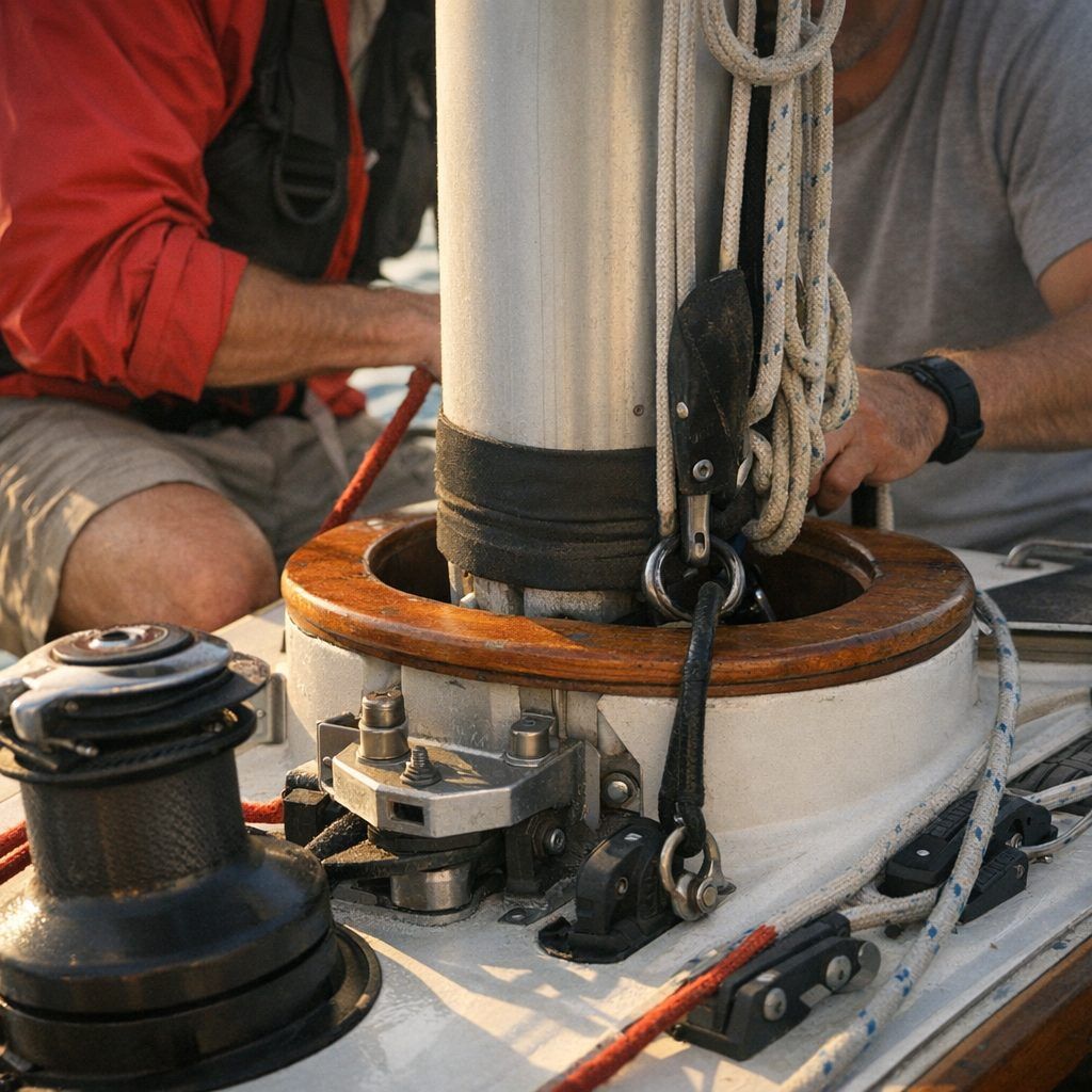 Ce que leur forme dit des efforts dans le bateau