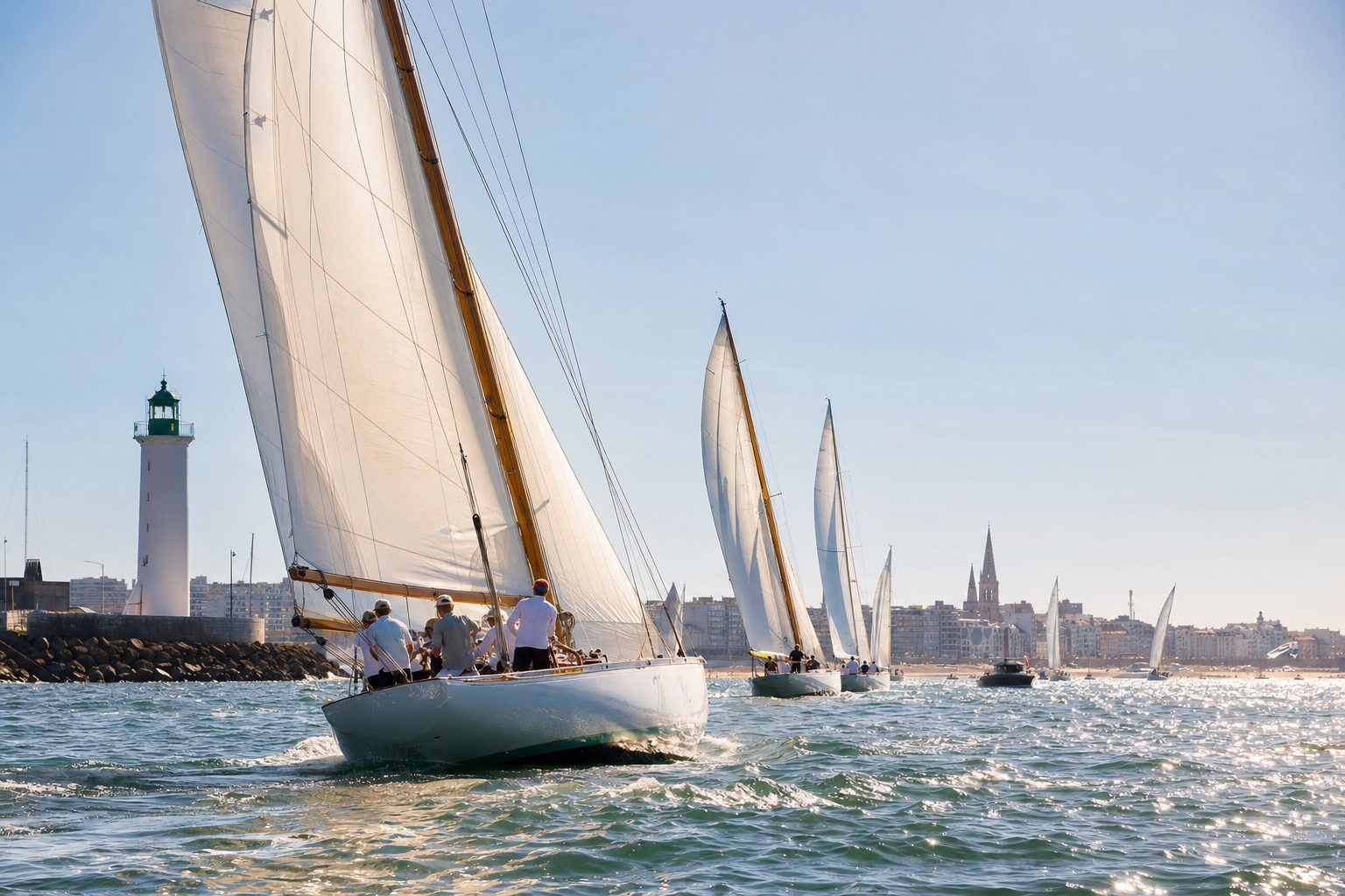 Un départ concret&nbsp;: la Golden Globe Race depuis Les Sables-d’Olonne