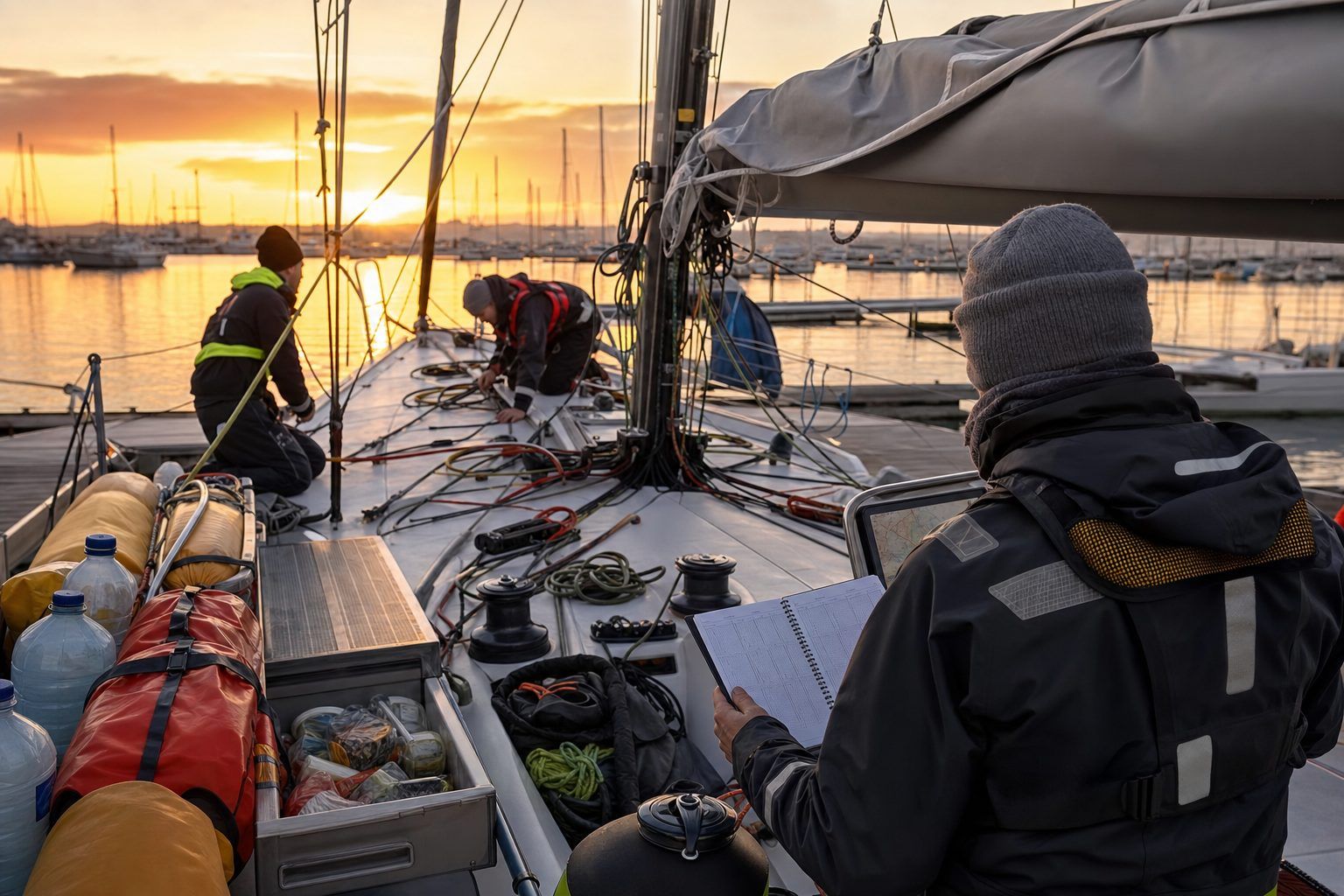 Lire une épreuve avec quatre repères : bateau, classe, équipage et autonomie