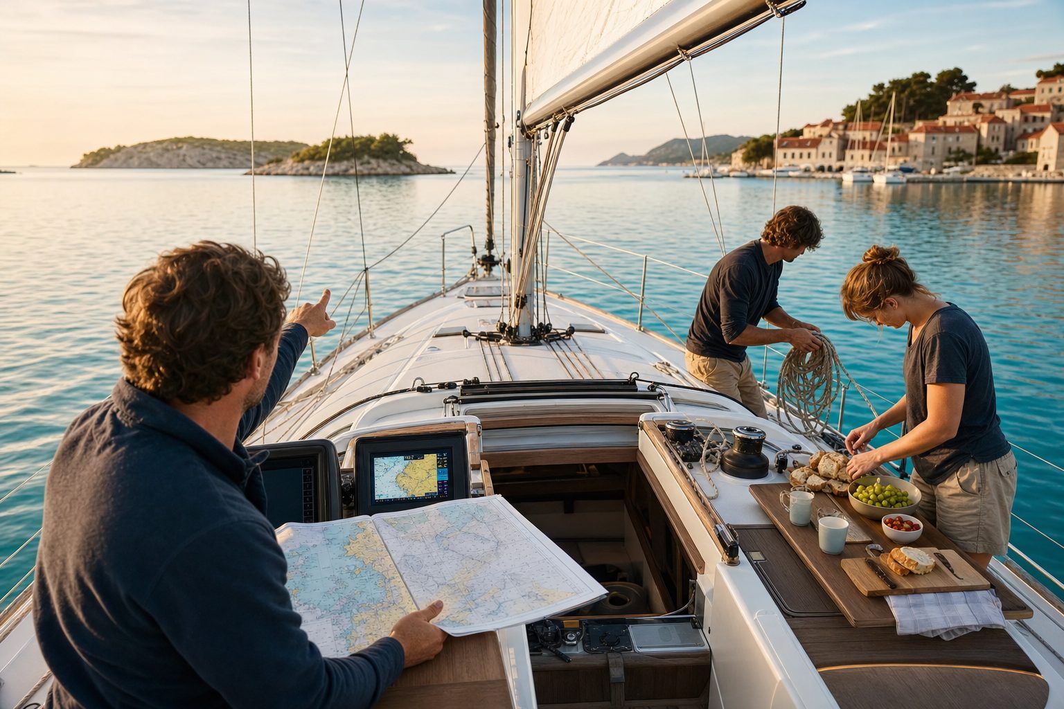 3. Partir avec un skipper : ce qu’il organise et ce qui reste à l’équipage