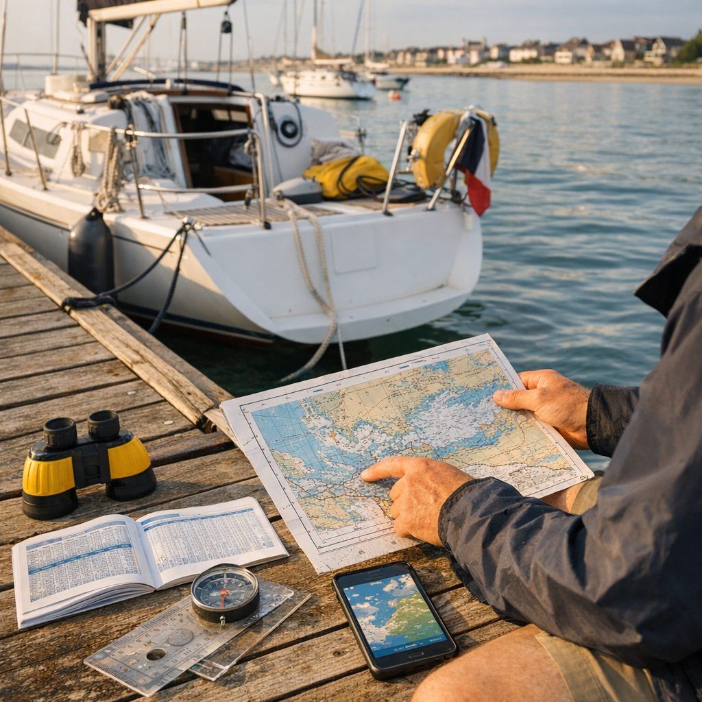 Marées, météo et navigation côtière : les vérifications avant d’embarquer