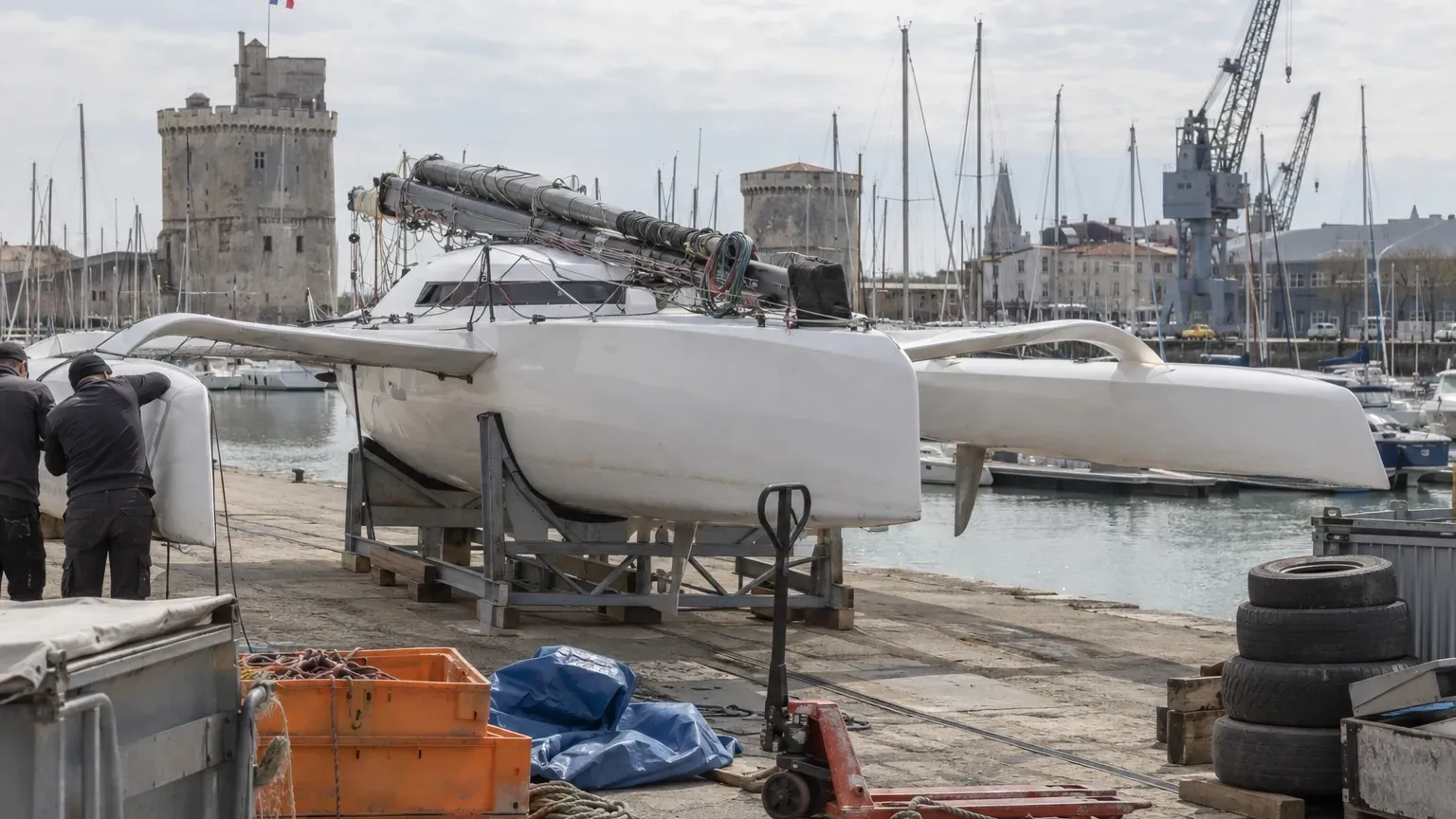 Erwan Le Roux renonce à la Route du Rhum 2026 : même en Ocean Fifty, le budget a manqué