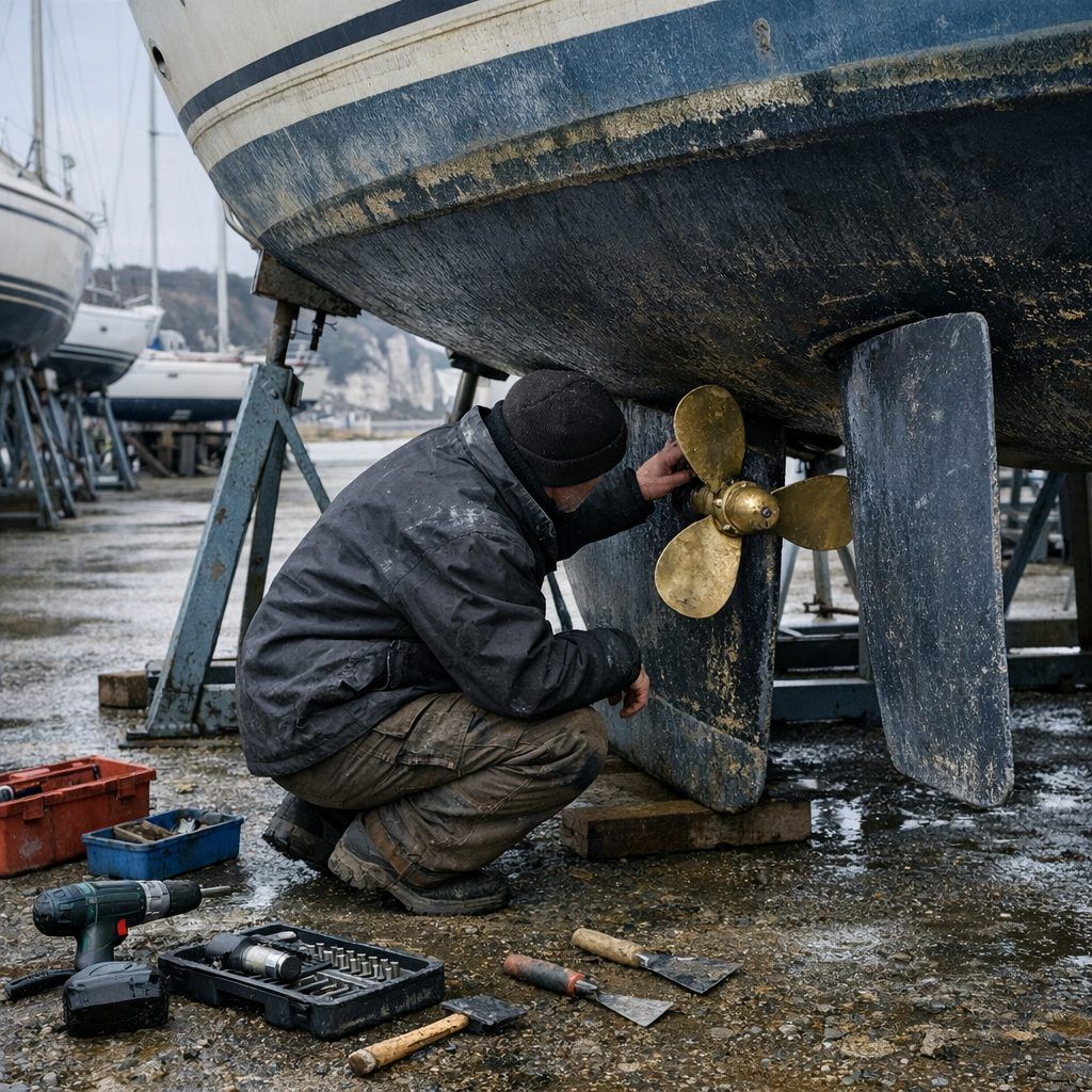 Hiverner son bateau, checklist coque et moteur 2026