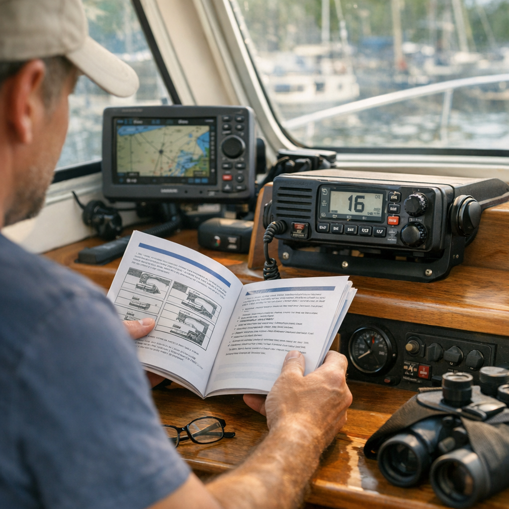 Vérifier la réglementation VHF avant la première émission