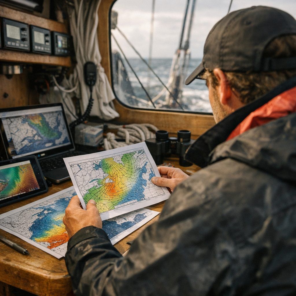 Lire un briefing météo avant de choisir sa route