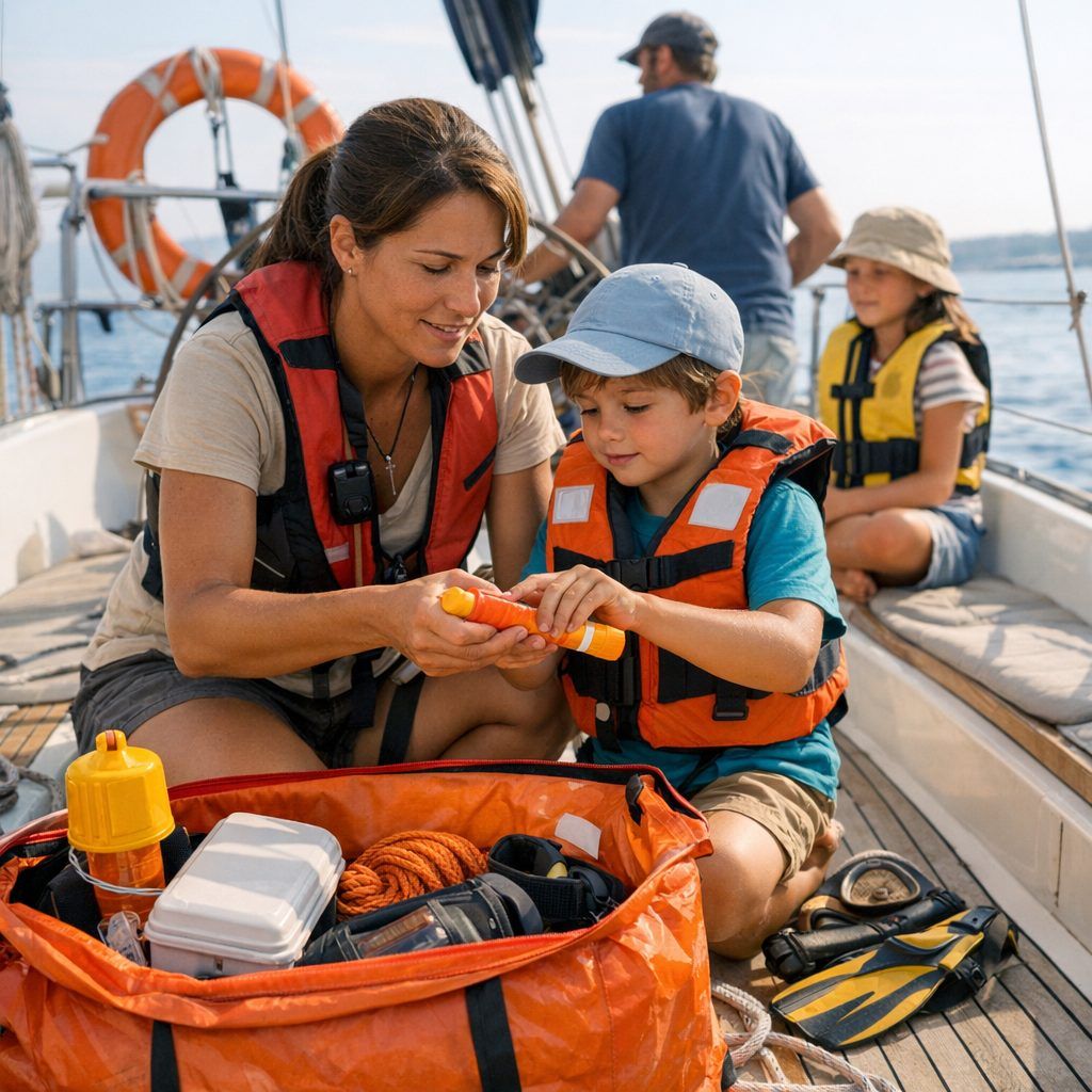 Sécurité à bord&nbsp;: matériel adapté et gestes répétés