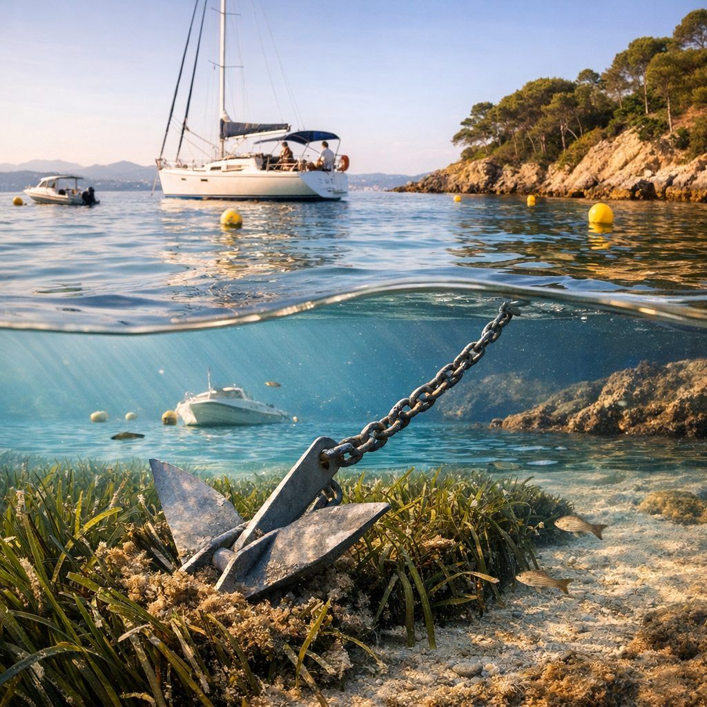 Mouillage, escales et littoral : protéger les fonds et les zones sensibles