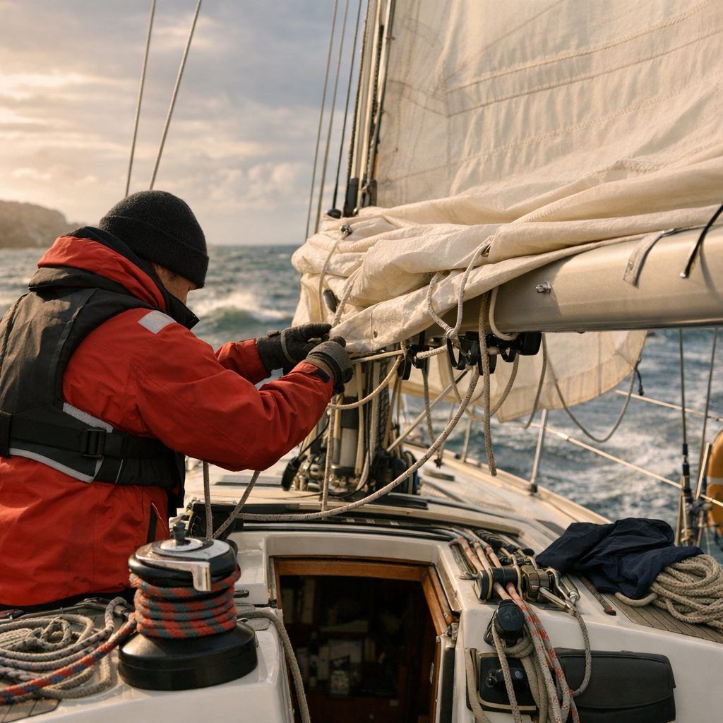 Préparer le bateau avant d’envoyer l’équipage à la manœuvre