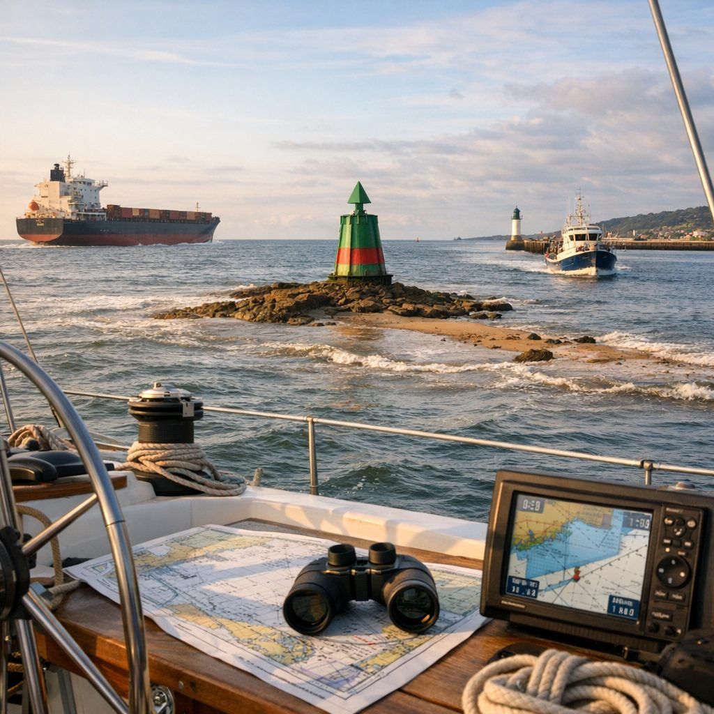 Zones de vigilance&nbsp;: trafic, hauts-fonds et approche des ports