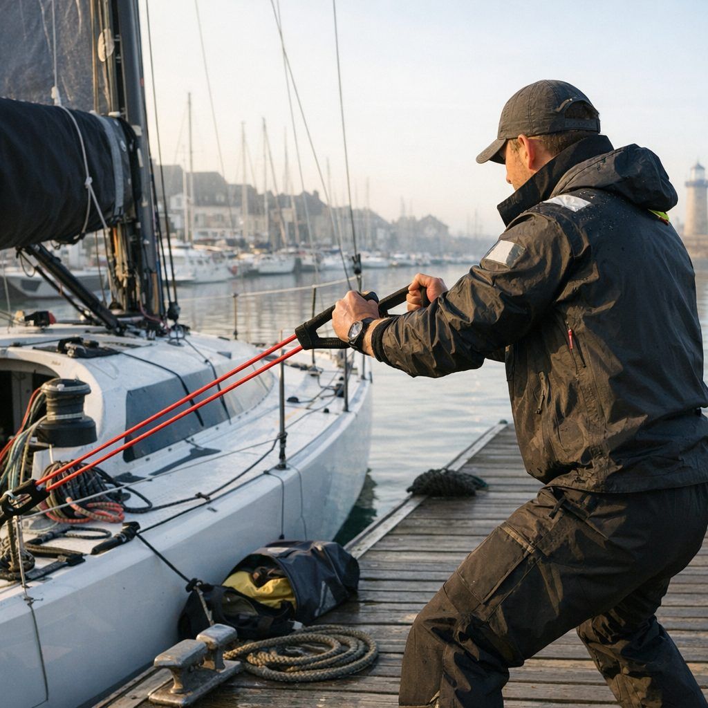 Skipper : préparation physique avant une grande course