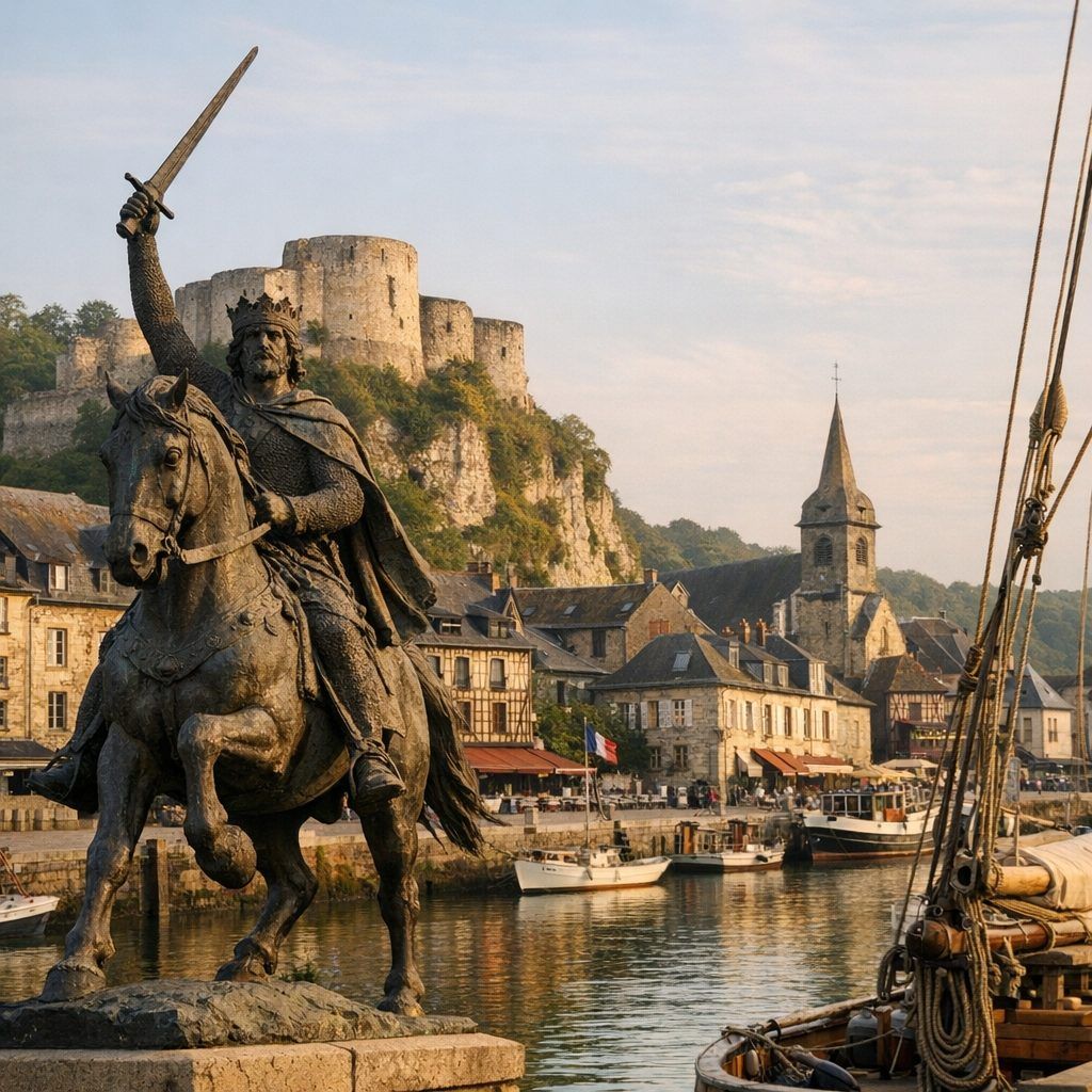 Le seul contexte historique vérifiable&nbsp;: Richard Cœur de Lion et la Normandie