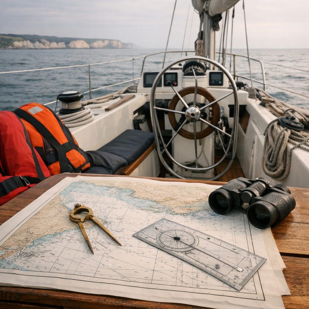 Traversée vers les îles anglo-normandes : route et marées
