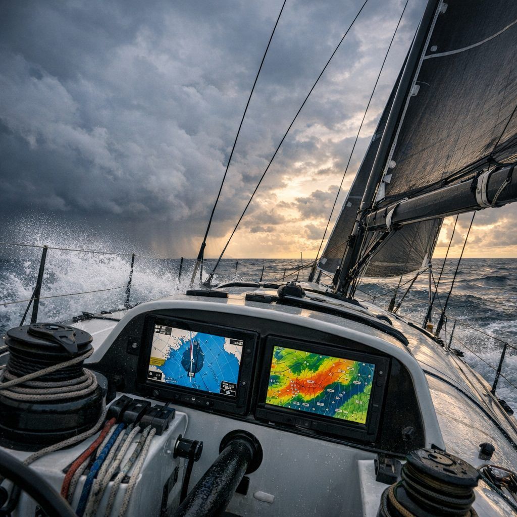 Routeur météo au large : comprendre son rôle et ses limites
