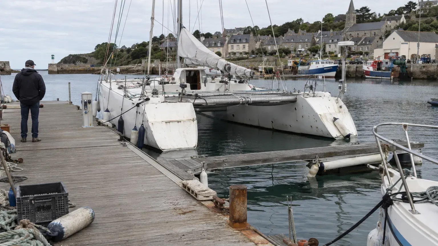 Route du Rhum : l'armateur vend le bateau, Halvard Mabire doit renoncer à trois semaines du départ