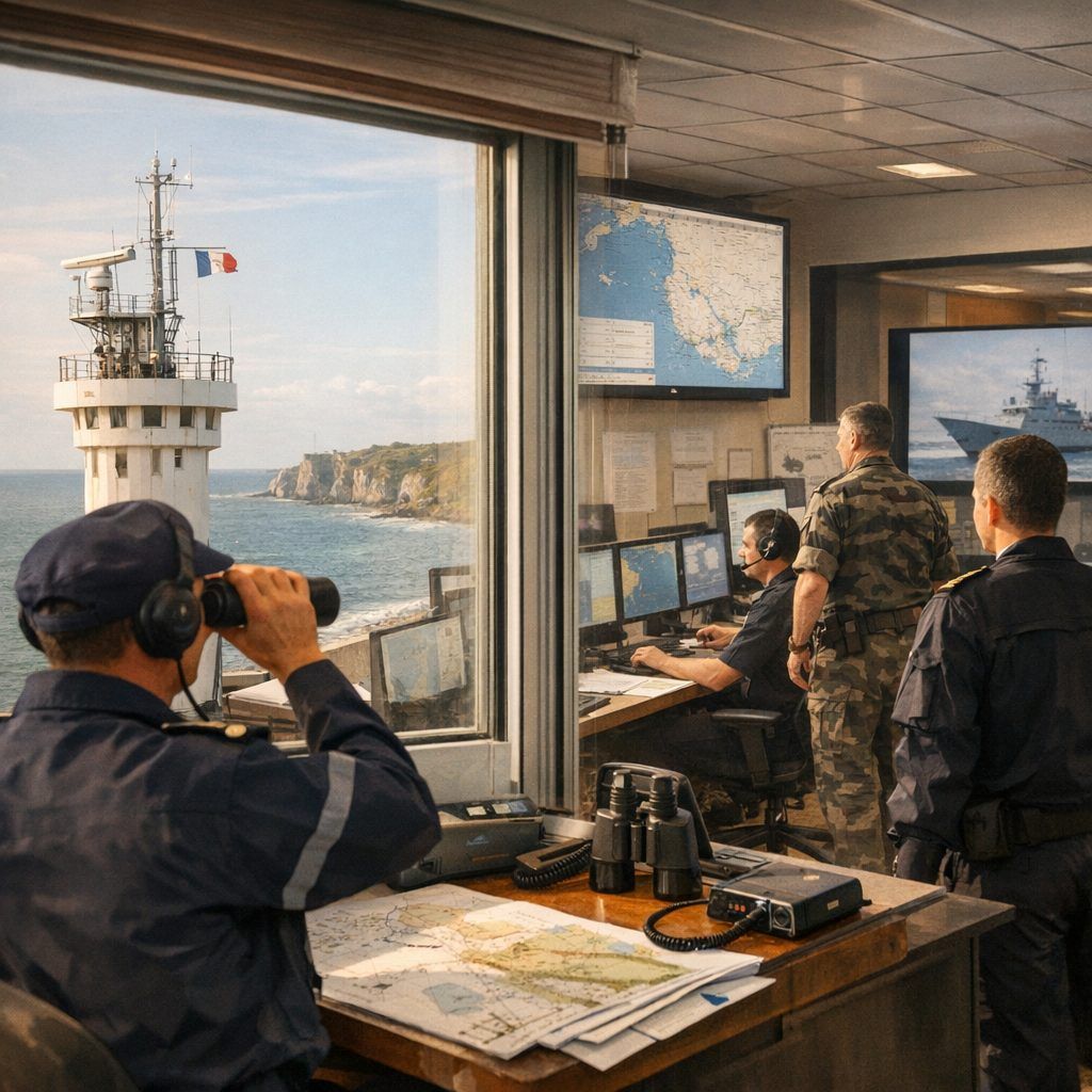 Un maillon de la sécurité maritime avec les CROSS et la Préfecture maritime