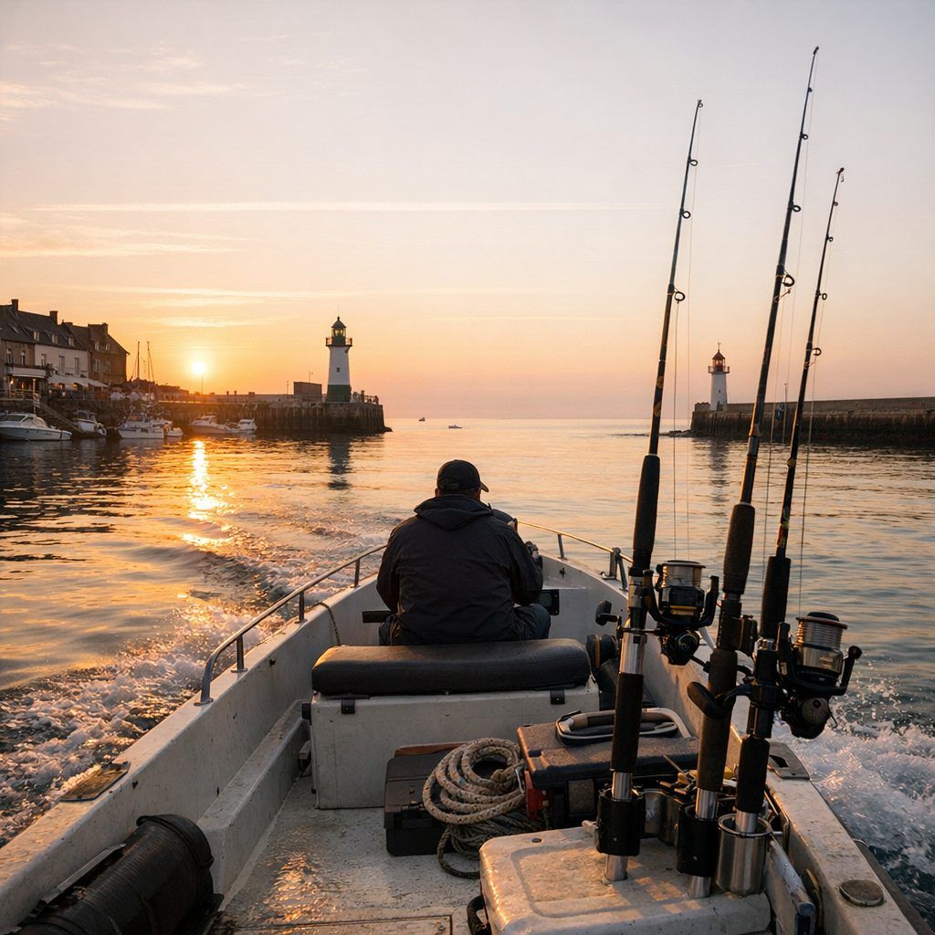 Sortie de pêche en Normandie : ports et sécurité