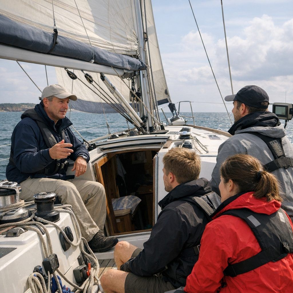 Premier stage de voile habitable : bien se préparer