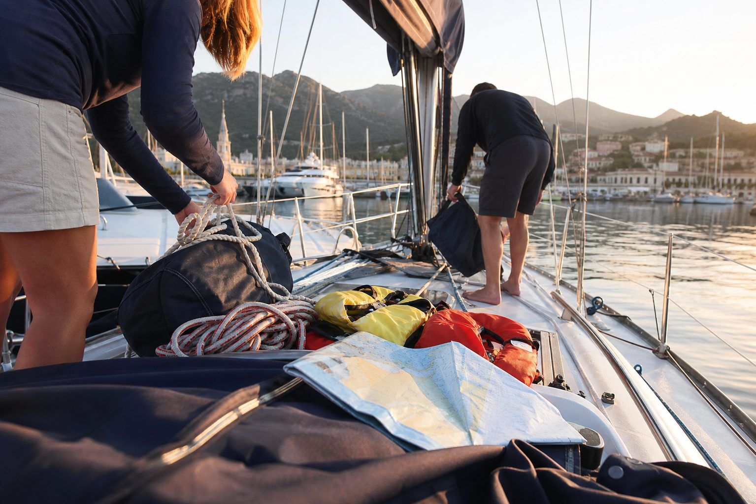 Préparer son embarquement pour une traversée vers la Corse