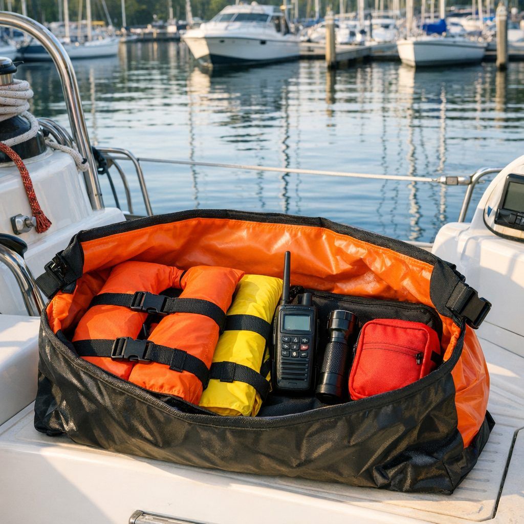 Trousse de sécurité à bord : contrôler l’obligatoire
