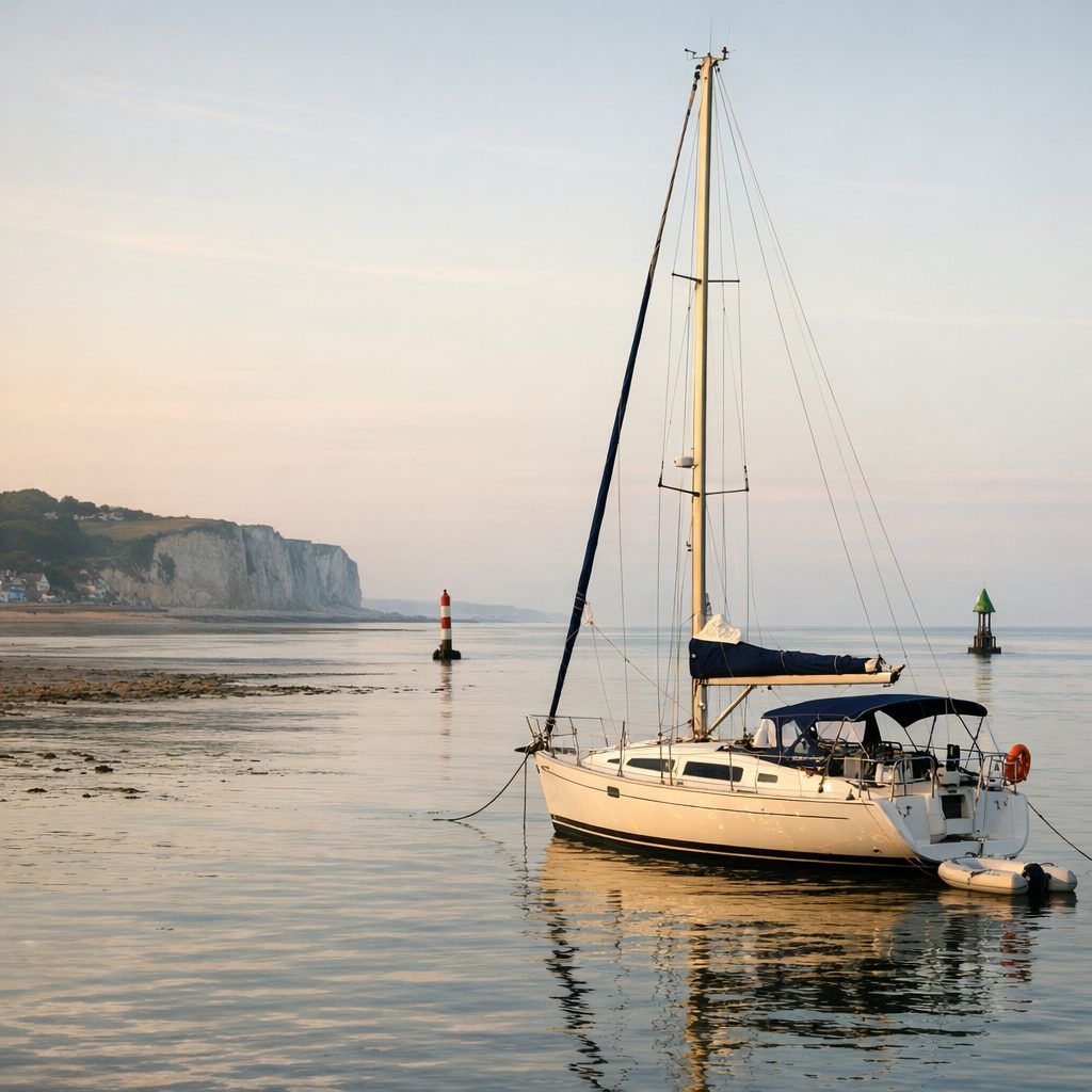 Mouillage en Normandie : vérifier où jeter l’ancre